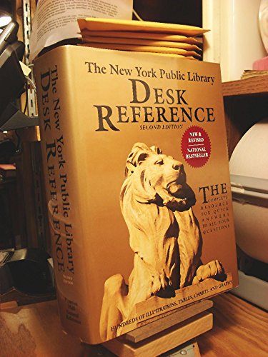 Imagen de archivo de The New York Public Library Desk Reference, Second Edition a la venta por BookHolders
