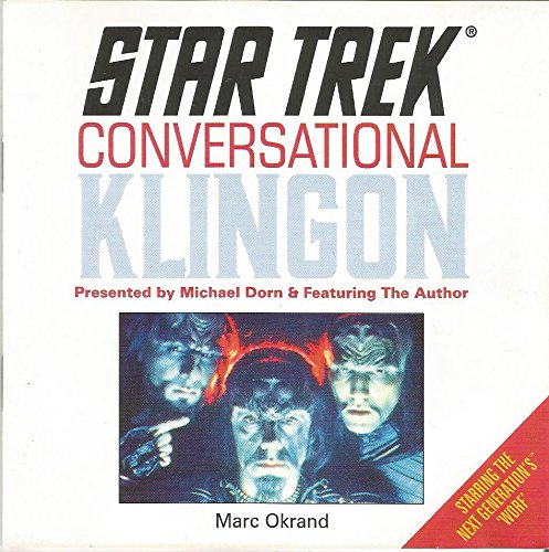 Stock image for Star Trek: Conversational Klingon for sale by WeBuyBooks