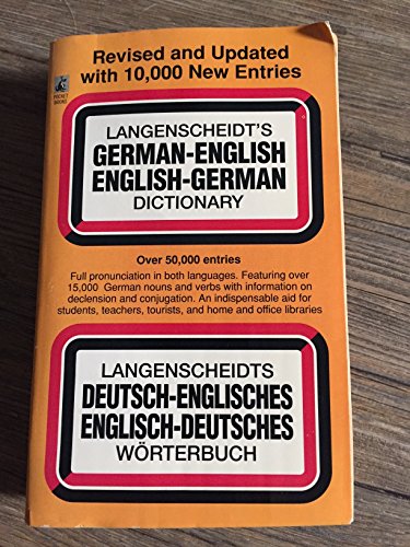 9780671864194: Langenscheidt's German-English English-German Dictionary