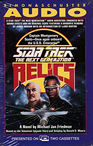 RELICS: STAR TREK, NEXT GENERATION - CASSETTE (9780671865283) by Friedman, Michael Jan; James Doohan