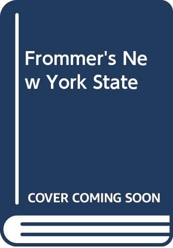 Imagen de archivo de Frommer's Comprehensive Travel Guide: New York State a la venta por Robinson Street Books, IOBA