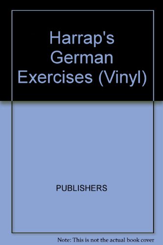 Harrap's German Exercises (Vinyl) (9780671868734) by PUBLISHERS