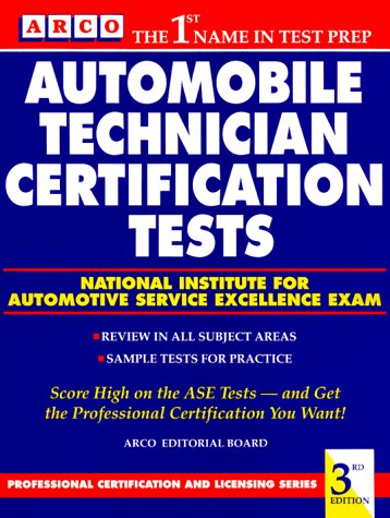 9780671870713: Auto Tech Cert 3E (AUTOMOBILE TECHNICIAN CERTIFICATION TESTS)