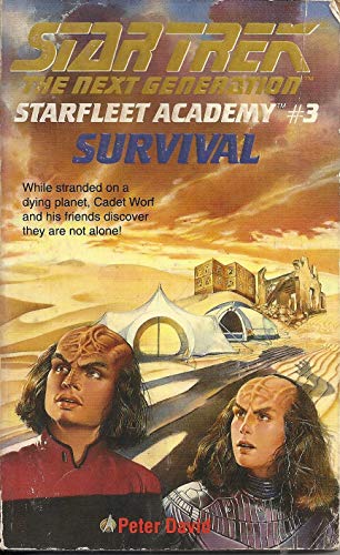 Beispielbild fr Survival : Star Trek the Next Generation : Starfleet Academy #3 zum Verkauf von Wally's Books