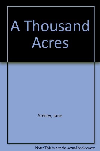 Thousand Acres A (9780671871796) by Smiley