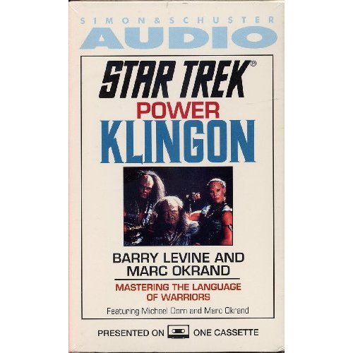 Imagen de archivo de Star Trek Power Klingon Mastering the Language of Warriors a la venta por Bay Used Books