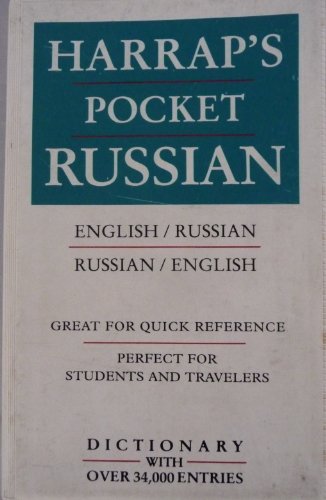 9780671879952: Harrap's Pocket Dictionary: English-Russian Russian-English