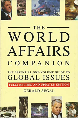 9780671880200: The World Affairs Companion: The Essential One-Volume Guide to Global Issues
