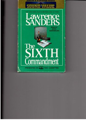 Stock image for The Sixth Commandment -- (2 Audio Cassettes - Abridged - 3 Hours) for sale by gigabooks