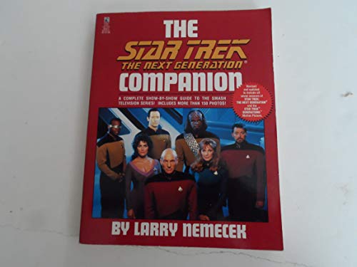9780671883409: "Star Trek": The Next Generation Companion (Star Trek (trade/hardcover))