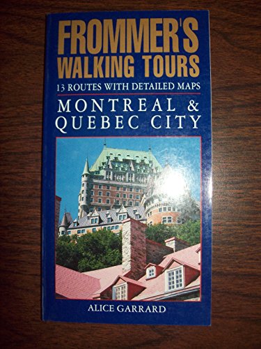 Stock image for Frommer's Walking Tour of Montreal for sale by Better World Books