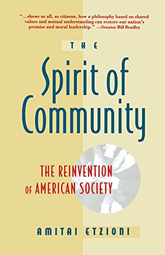 Stock image for Spirit Of Community for sale by Open Books