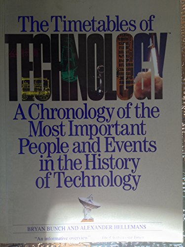 Stock image for The Timetables of Technology: A Chronology of the Most Important People and Events in the History of Technology for sale by HPB-Ruby