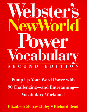 Imagen de archivo de Websters New World Power Vocabulary a la venta por Goodwill Books