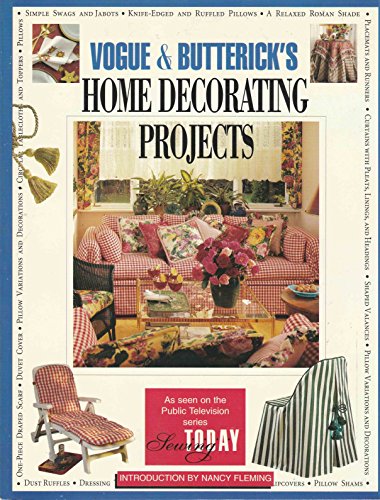 Imagen de archivo de Vogue & Butterick's Home Decorating Projects a la venta por Alf Books