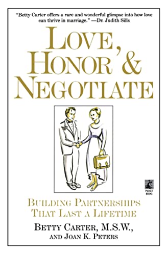 9780671896256: Love Honor And Negotiate: Building Partnerships That Last a Lifetime