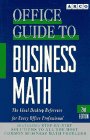 Beispielbild fr Office Guide to Business Math zum Verkauf von Wonder Book