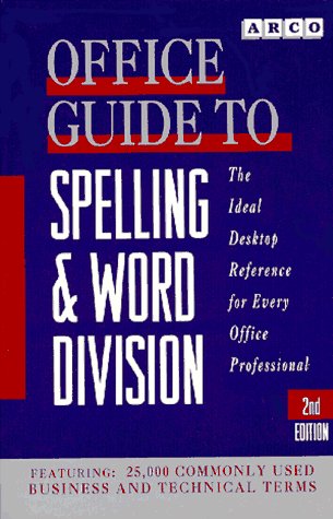 Stock image for Office Guide to Spelling and Word Division for sale by SecondSale