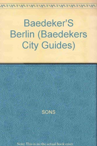 Beispielbild fr Baedeker Berlin (Baedekers City Guides) zum Verkauf von Wonder Book