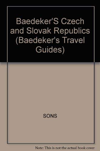 Beispielbild fr Baedeker Czech and Slovak Republics (Baedeker's Travel Guides) zum Verkauf von Wonder Book