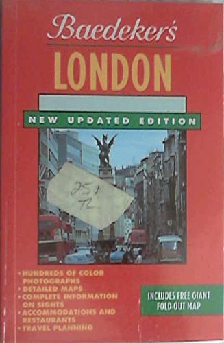 Stock image for Baedeker London (BAEDEKER'S LONDON) for sale by Half Price Books Inc.
