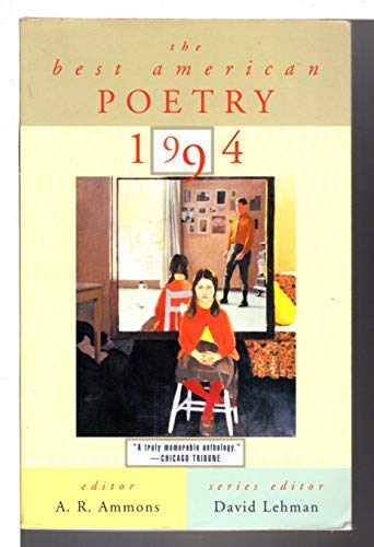 Beispielbild fr BEST AMERICAN POETRY 1994 zum Verkauf von Wonder Book