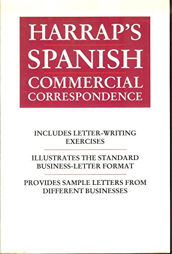 9780671899912: Harrap'S Spanish Commercial Correspondence