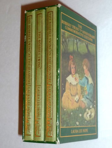Beispielbild fr The Bobbsey Twins 75th Anniversary Commemorative Editions zum Verkauf von Books From California
