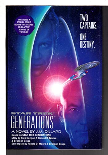 Star Trek Generations-12 Copy Dump (9780671996529) by J.M. Dillard