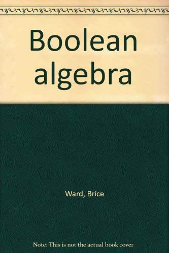 9780672208171: Boolean algebra