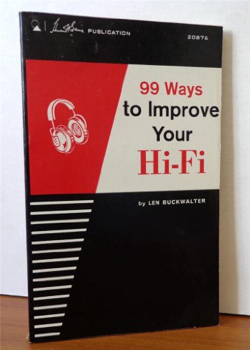 Imagen de archivo de 99 ways to improve your hi-fi a la venta por HPB Inc.