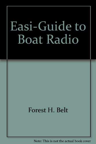 Imagen de archivo de Easi-Guide to Boat Radio a la venta por gigabooks