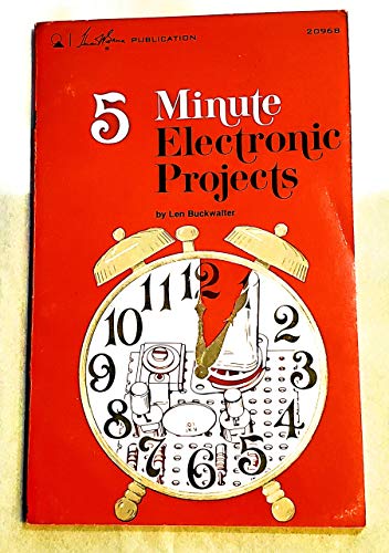 Imagen de archivo de 5 Minute Electronic Projects a la venta por POQUETTE'S BOOKS