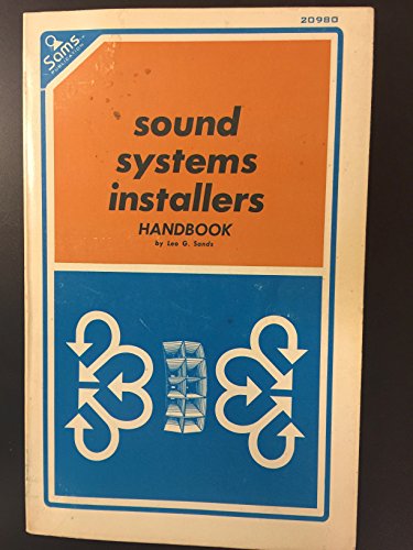 9780672209802: Sound Systems Installer's Handbook