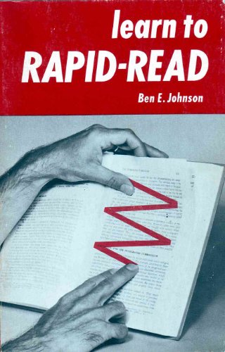 Stock image for Learn to rapid-read for sale by Red's Corner LLC