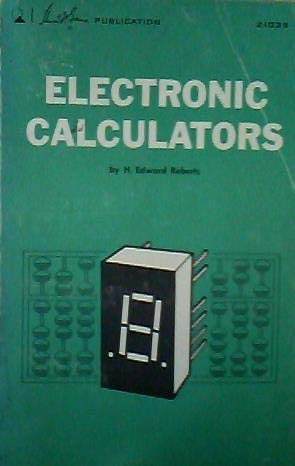 Stock image for Electronic calculators, for sale by ThriftBooks-Atlanta