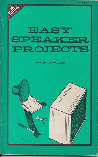 Imagen de archivo de Easy speaker projects a la venta por HPB-Red