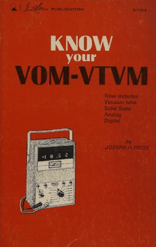Beispielbild fr Know Your VOM - VTVM zum Verkauf von Polly's Books