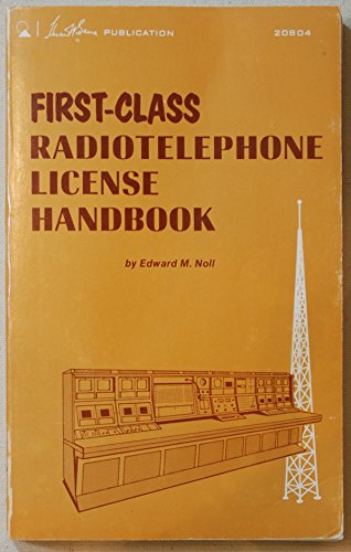 Imagen de archivo de First-class radiotelephone license handbook a la venta por ThriftBooks-Atlanta