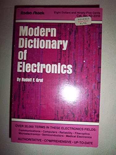 Stock image for Modern dictionary of electronics for sale by SecondSale