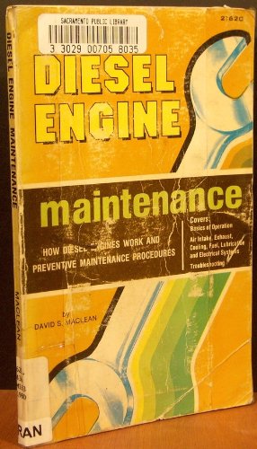 Beispielbild fr Diesel Engine Maintenance: An Owner's Guide to Preventive Maintenance zum Verkauf von Pensees Bookshop