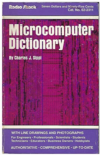 Beispielbild fr Microcomputer dictionary zum Verkauf von Wonder Book