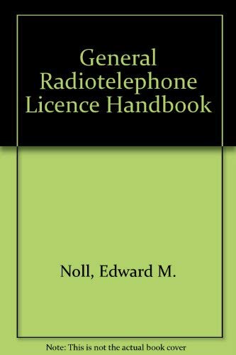 Stock image for General radiotelephone license handbook for sale by Wonder Book