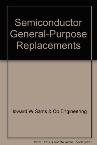 Beispielbild fr Semiconductor general-purpose replacements zum Verkauf von HPB-Red