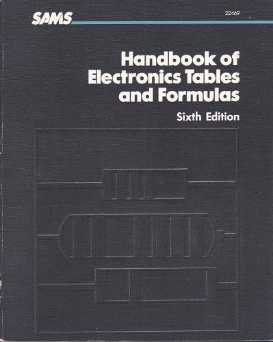 9780672224690: Handbook of Electronics Tables and Formulas