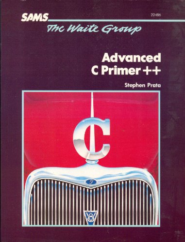 Imagen de archivo de Advanced C Primer a la venta por Better World Books