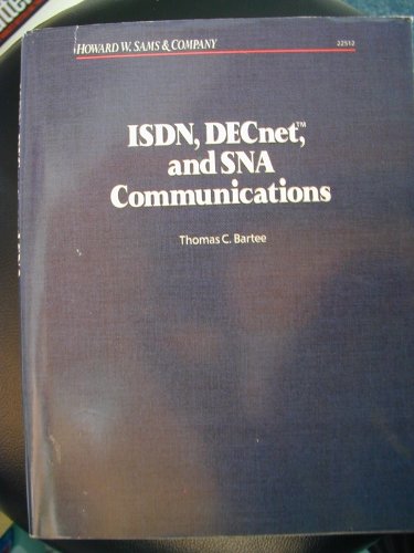9780672225123: Isdn, Decnet, and Sna Communications