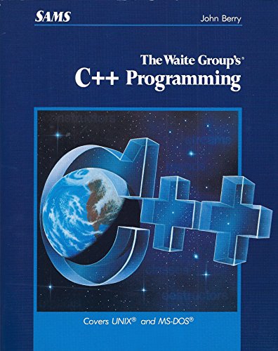 Imagen de archivo de The Waite Group's C++ Programming a la venta por Better World Books