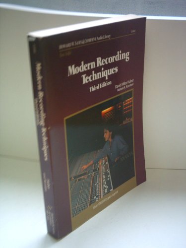 Imagen de archivo de Modern Recording Techniques (Audio library) a la venta por Wonder Book