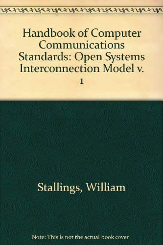 Beispielbild fr Handbook of Computer Communications Standards: Open Systems Interconnection Model v. 1 zum Verkauf von AwesomeBooks